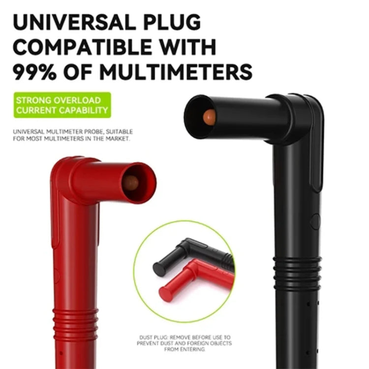 Luowei LW-315 1000V / 20A Cable de prueba de multímetro universal de silicona suave para multímetro digital, LW-315