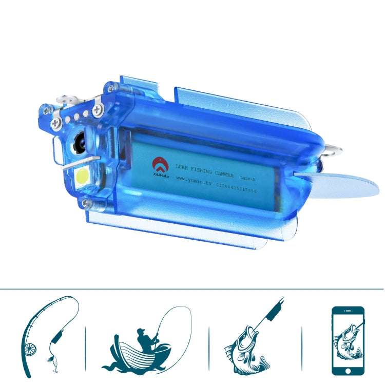 Cámara de video de pesca submarina inalámbrica Lure 1080P con grabación en bucle / control remoto por aplicación