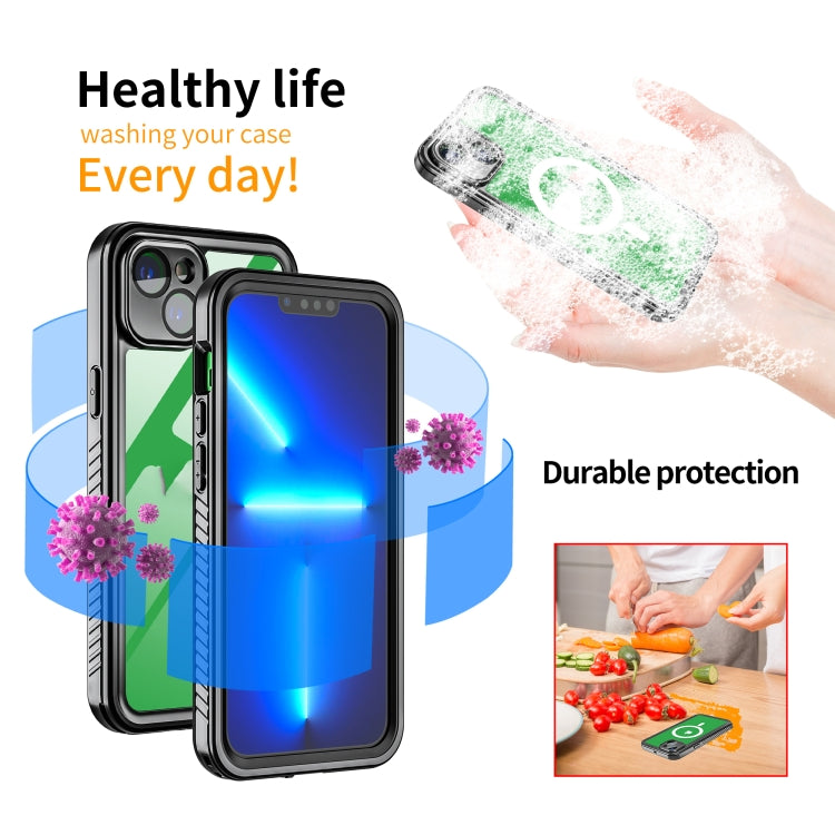 RedPepper Funda protectora de PC + TPU resistente al agua IP68 a prueba de golpes, For iPhone 14 Plus, For iPhone 14, For iPhone 14 Pro, For iPhone 14 Pro Max, For iPhone 13 Pro Max, For iPhone 13 Pro, For iPhone 13