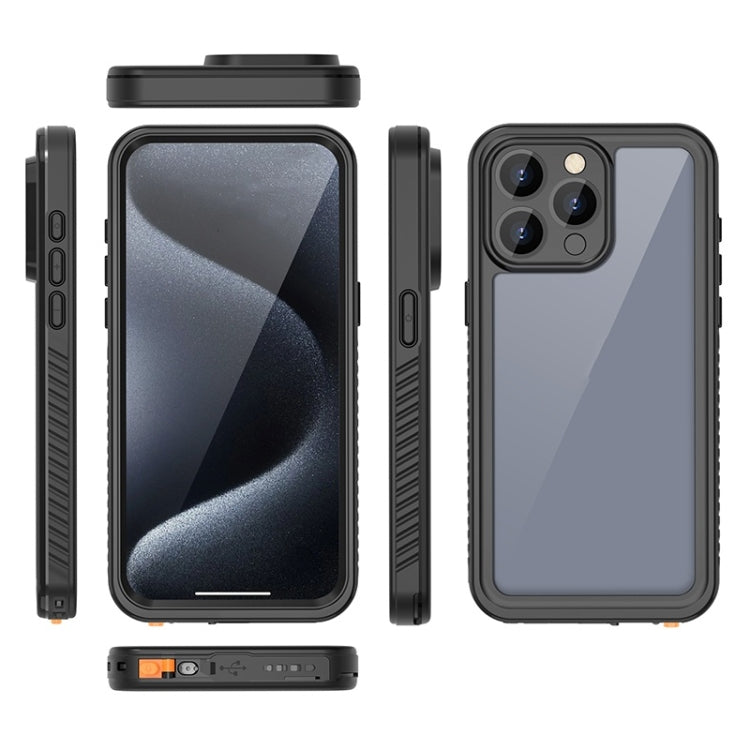 Funda protectora de PC + TPU a prueba de golpes IP68 de RedPepper, For iPhone 15 Pro Max, For iPhone 15 Pro, For iPhone 15 Plus, For iPhone 15
