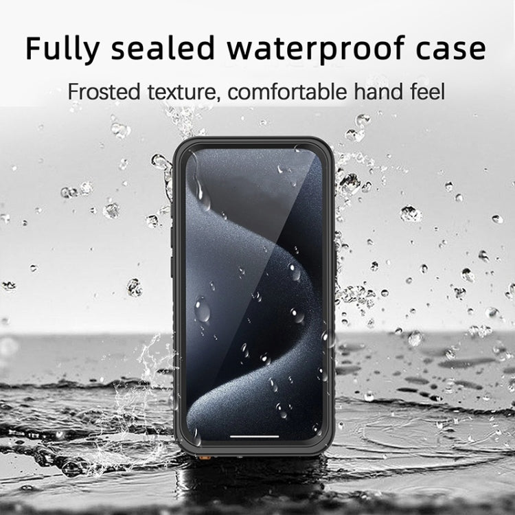 Funda protectora de PC + TPU a prueba de golpes IP68 de RedPepper, For iPhone 15 Pro Max, For iPhone 15 Pro, For iPhone 15 Plus, For iPhone 15