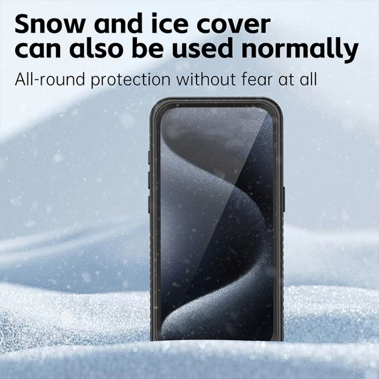 Funda protectora de PC + TPU a prueba de golpes IP68 de RedPepper, For iPhone 15 Pro Max, For iPhone 15 Pro, For iPhone 15 Plus, For iPhone 15