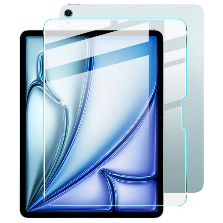 Película de vidrio templado de pantalla completa imak serie H, For iPad Air 13 inch M3 2025/2026, For iPad Air 11 2026 / 2024 / 2025, For iPad Pro 13 2025 / 2024, For iPad Pro 11 2025 / 2024, For iPad 2025 / A16 11 inch 2025, For iPad Air 11 inch M3 20...