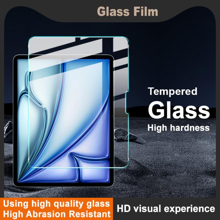 Película de vidrio templado de pantalla completa imak serie H, For iPad Air 13 inch M3 2025/2026, For iPad Air 11 2026 / 2024 / 2025, For iPad Pro 13 2025 / 2024, For iPad Pro 11 2025 / 2024, For iPad 2025 / A16 11 inch 2025, For iPad Air 11 inch M3 20...