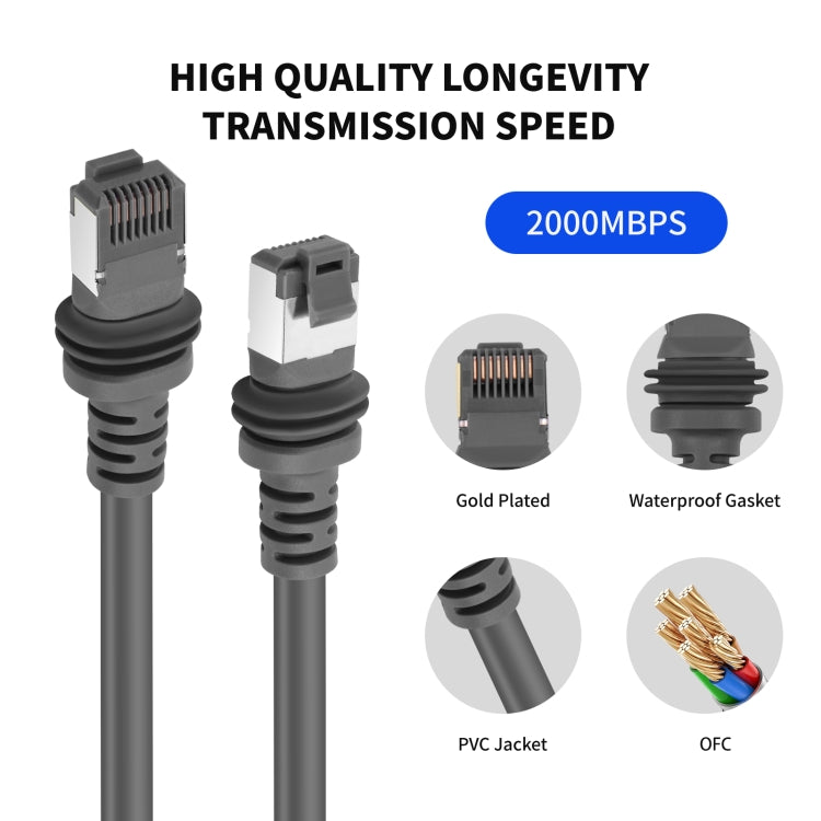 Cable Ethernet dedicado por satélite para Starlink Actuated Gen 3, 9.2m, 23m, 30.5m, 46m