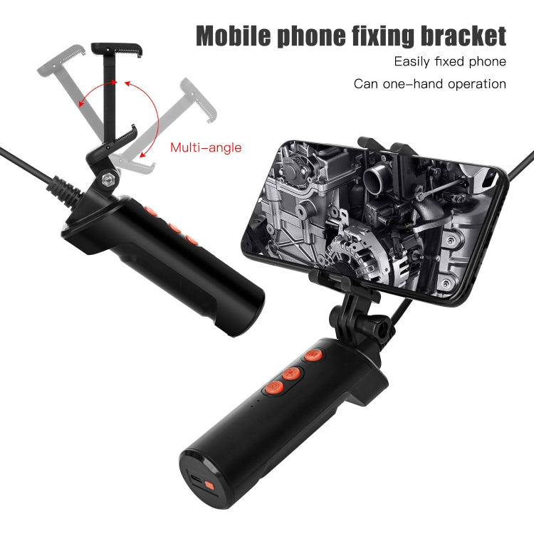 F280 1080P IP68 Cámara dual impermeable WiFi Endoscopio digital, 1m Snake Tube, 3m Snake Tube, 5m Snake Tube