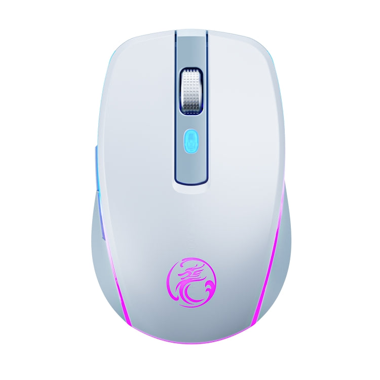 Ratón inalámbrico para juegos silencioso con Bluetooth y modo dual de 6 teclas iMICE G903