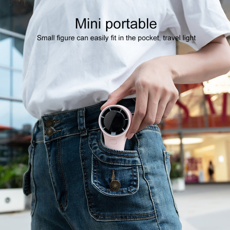 Miniventilador portátil con pantalla digital HD N606 Pro