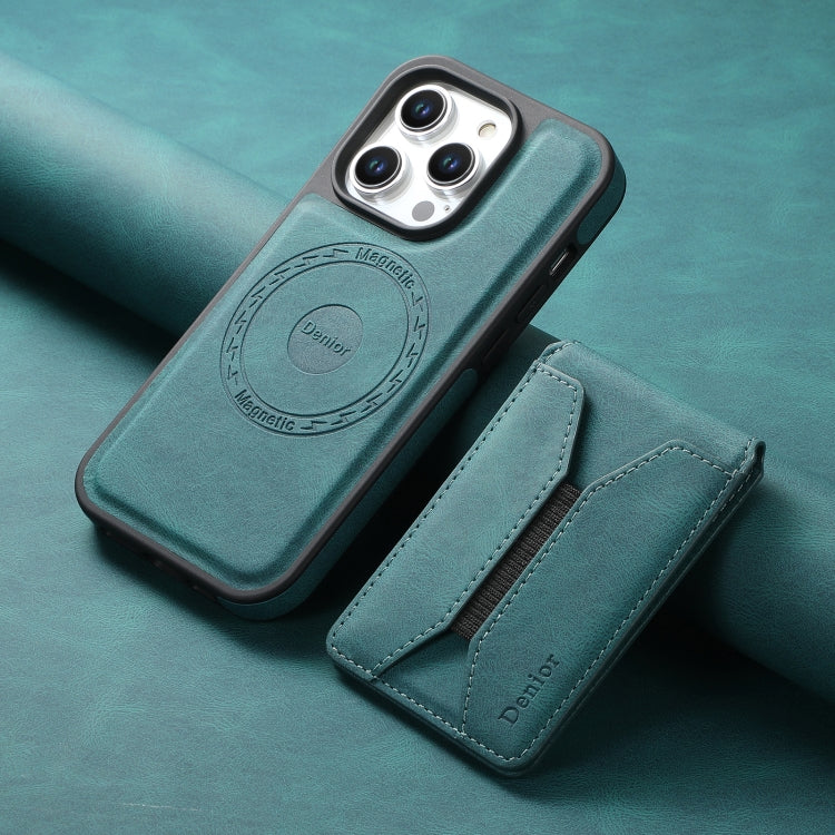 Funda para teléfono con ranura para tarjetas extraíble y tacto agradable Denior D17 Skin Feel MagSafe, For iPhone 12 Pro Max