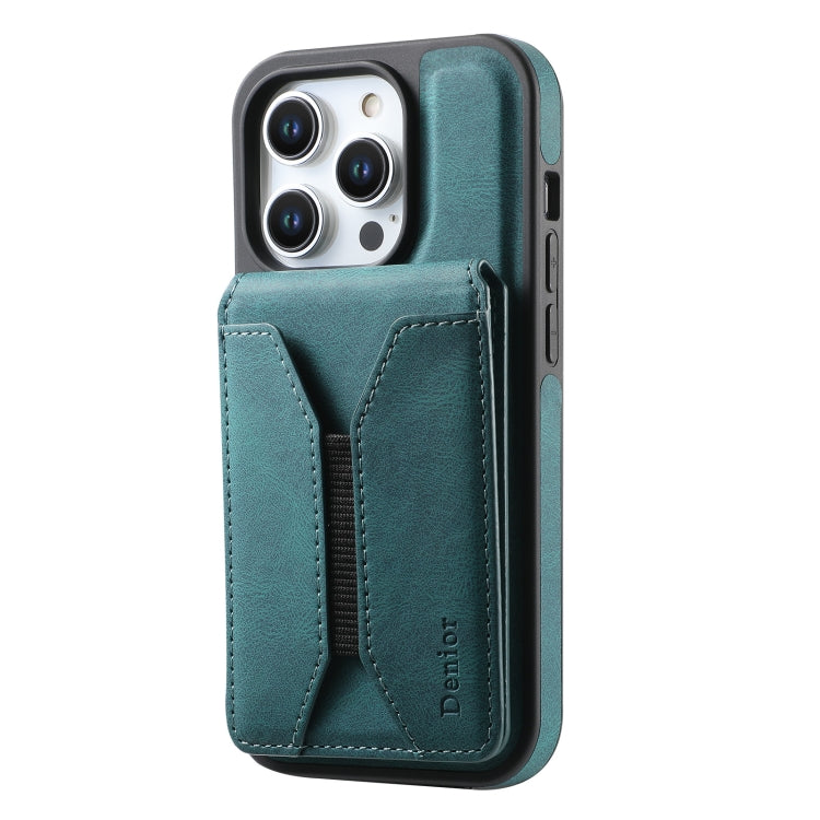 Funda para teléfono con ranura para tarjetas extraíble y tacto agradable Denior D17 Skin Feel MagSafe, For iPhone 12 Pro Max