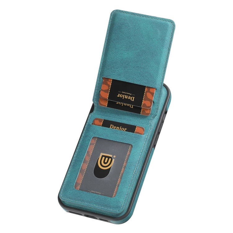 Funda para teléfono con ranura para tarjetas extraíble y tacto agradable Denior D17 Skin Feel MagSafe, For iPhone 12 Pro Max