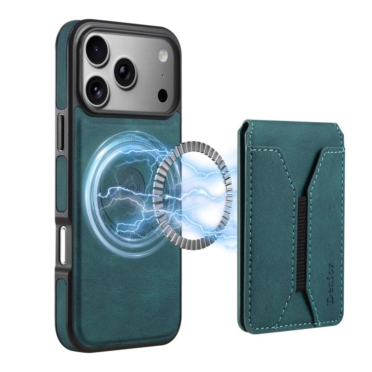 Funda para teléfono con ranura para tarjetas extraíble y tacto agradable Denior D17 Skin Feel MagSafe, For iPhone 17 Pro Max, For iPhone 17 Pro, For iPhone 16 Pro Max, For iPhone 16 Pro, For iPhone 16 Plus, For iPhone 16, For iPhone 15 Pro Max         ...