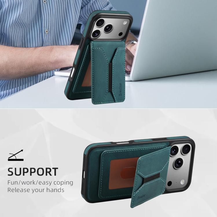 Funda para teléfono con ranura para tarjetas extraíble y tacto agradable Denior D17 Skin Feel MagSafe, For iPhone 17 Pro Max, For iPhone 17 Pro, For iPhone 16 Pro Max, For iPhone 16 Pro, For iPhone 16 Plus, For iPhone 16, For iPhone 15 Pro Max         ...
