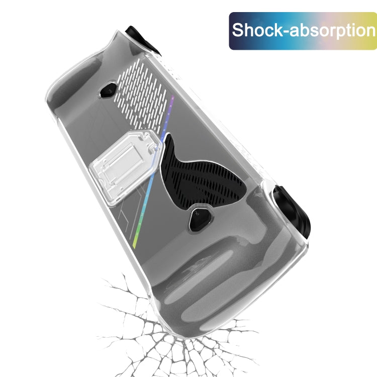 Funda protectora transparente de TPU con soporte, For ASUS ROG Ally X