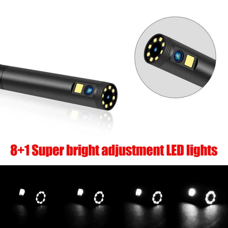P30 8mm 1080P IP68 Impermeable Pantalla de 4.3 pulgadas Cámara dual Endoscopio digital, 1m Snake Tube, 3m Snake Tube, 5m Snake Tube