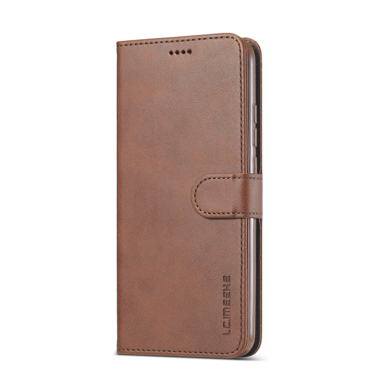 LC.IMEEKE Estuche de cuero con tapa horizontal con textura de becerro con soporte y ranuras para tarjetas y billetera, For Xiaomi Redmi 9A, For iPhone 12 mini, For iPhone 12 / 12 Pro, For iPhone 12 Pro Max