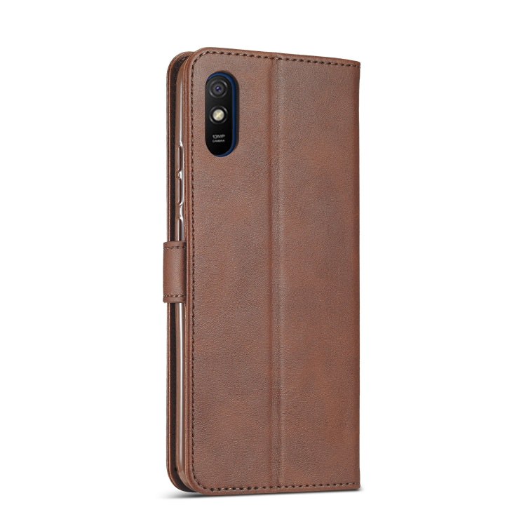 LC.IMEEKE Estuche de cuero con tapa horizontal con textura de becerro con soporte y ranuras para tarjetas y billetera, For Xiaomi Redmi 9A, For iPhone 12 mini, For iPhone 12 / 12 Pro, For iPhone 12 Pro Max