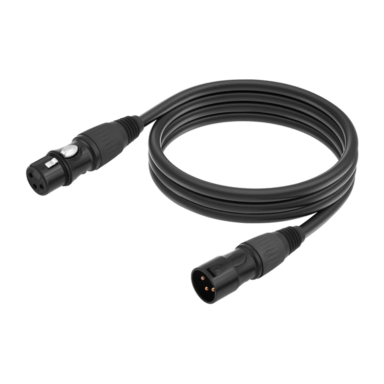 Cable de audio XLR de 3 pines macho a hembra JC1015, 1m, 1.8m, 3m, 5m, 10m