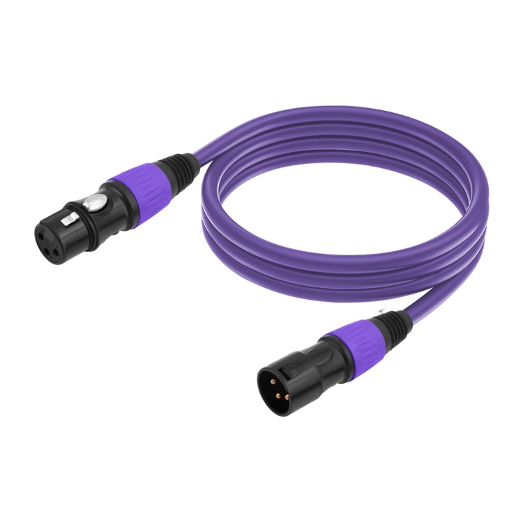 Cable de audio XLR de 3 pines macho a hembra JC1015, 1m, 1.8m, 3m, 5m, 10m