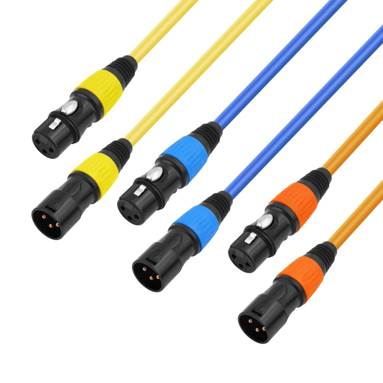 Cable de audio XLR de 3 pines macho a hembra JC1015, 1m, 1.8m, 3m, 5m, 10m