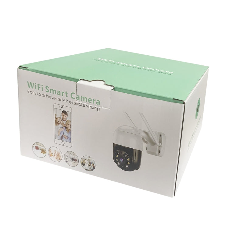 ESCAM QF518 Cámara IP WiFi inteligente de 5MP, compatible con detección de humanos AI / seguimiento automático / visión nocturna de doble luz / almacenamiento en la nube / audio bidireccional / tarjeta TF, EU Plug, US Plug, UK Plug, AU Plug