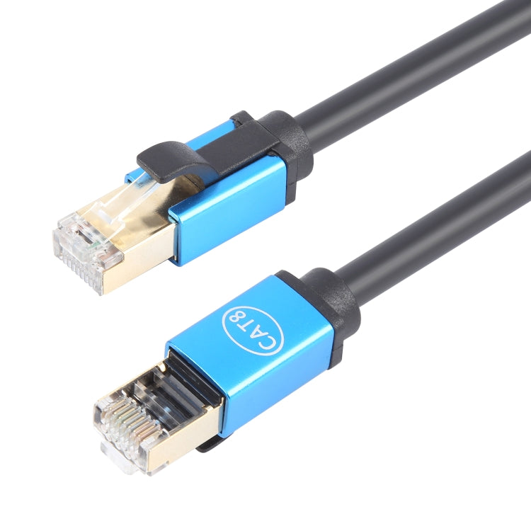 Cable de red LAN Ethernet para enrutador y conmutador de computadora de cobre puro CAT8e, 1m, 2m, 3m, 5m, 8m, 10m, 15m, 20m, 30m