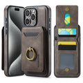 Funda para teléfono con tapa trasera RFID y billetera desmontable MagSafe DG.MING K1, For iPhone 15 Pro Max, For iPhone 15 Pro, For iPhone 15 Plus, For iPhone 15, For iPhone 14 Plus, For iPhone 14, For iPhone 14 Pro, For iPhone 14 Pro Max              ...