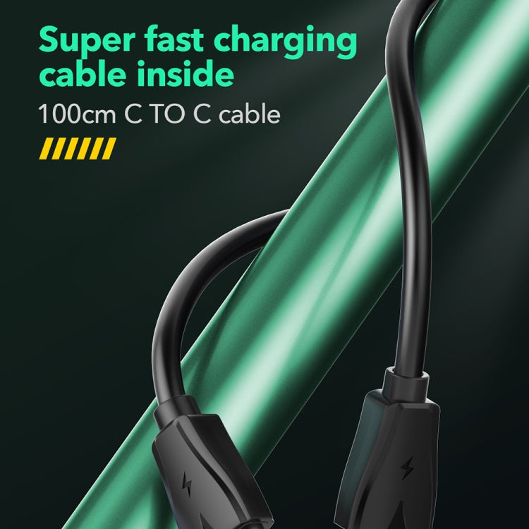 Cargador de interfaz LDNIO Q367 65W GaN con 3 puertos USB-C/Tipo-C y cable de datos USB-C/Tipo-C a USB-C/Tipo-C, EU Plug, UK Plug, US Plug