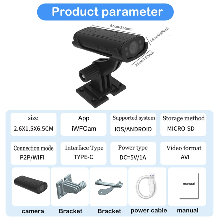 Cámara inteligente inalámbrica de detección de movimiento por infrarrojos W2 HD, W2