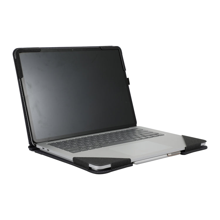 Funda protectora para portátil de cuero con textura de tela de algodón, For Microsoft Surface Laptop Studio 2