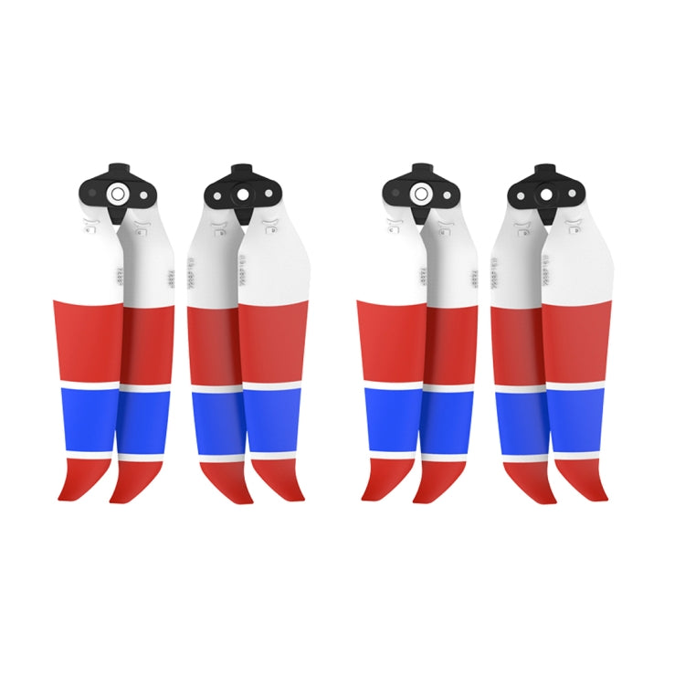 2 pares Sunnylife 7238F-3C para DJI Mavic Air 2 hélices de liberación rápida de dos colores de bajo ruido de doble cara