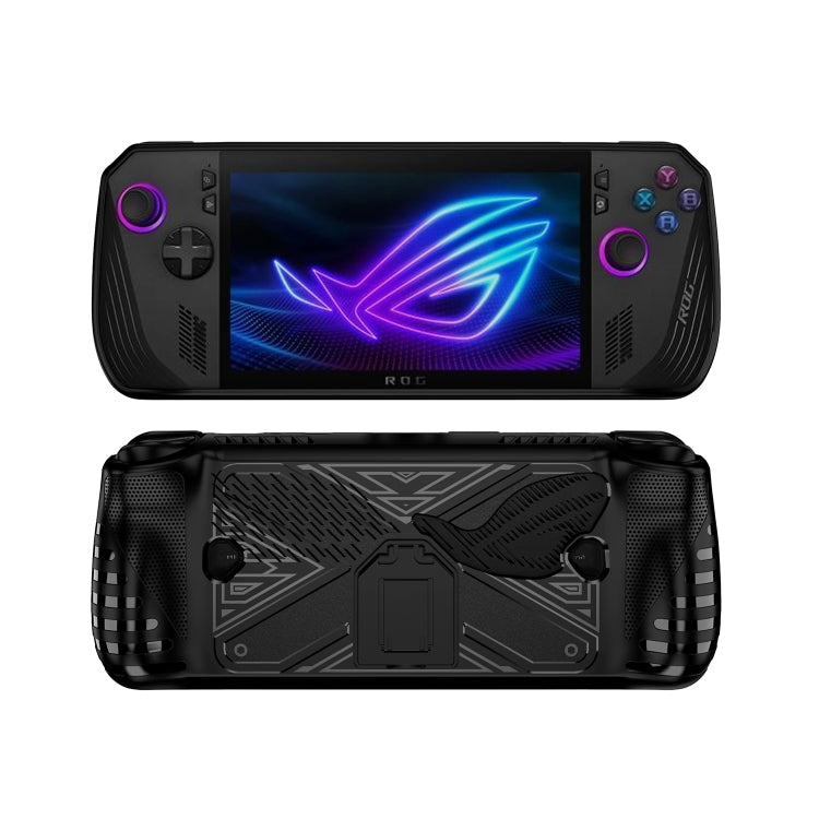 Funda protectora de TPU para consola de juegos con soporte, For ASUS ROG Ally X