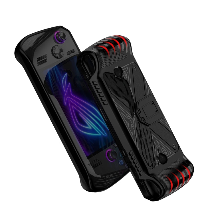 Funda protectora de TPU para consola de juegos con soporte, For ASUS ROG Ally X