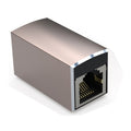 Adaptador extensor de cable Ethernet Cat8/Cat7/Cat6/Cat5 de 10 Gbps con acoplador en línea RJ45 hembra a hembra