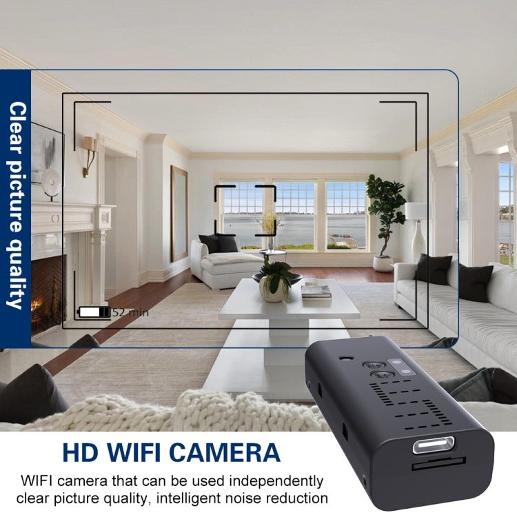 Cámara Wifi remota inteligente WK13 720P compatible con visión nocturna por infrarrojos