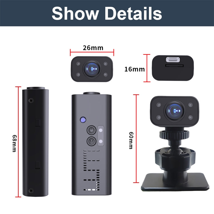 Cámara Wifi remota inteligente WK13 720P compatible con visión nocturna por infrarrojos