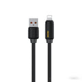 Cable de datos de carga rápida USB a 8 pines de 1 m y 12 W de silicona genuina elástica WK WDC-27i, WDC-27i