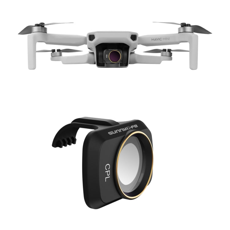Sunnylife MM-FI9253 para DJI Mavic mini Drone CPL filtro de lente, CPL