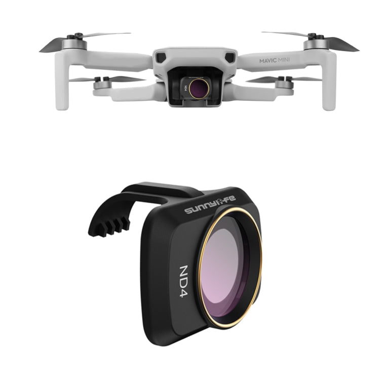 Sunnylife MM-FI9251 para filtro de lente DJI Mavic mini Drone ND4, ND4