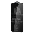 Película de vidrio templado con protección de privacidad de 28 grados y curva 6D de King Kong WK WTP-092, For iPhone 16 Pro Max, For iPhone 16 Pro, For iPhone 16 Plus / 15 Plus, For iPhone 16 / 15