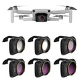 Sunnylife MM-FI9258 para DJI Mavic mini 6 en 1 Drone MCUV+CPL+ND4+ND8+ND16+ND32 Filtro de lente, MCUV+CPL+ND4+ND8+ND16+ND32