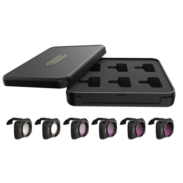 Sunnylife MM-FI9258 para DJI Mavic mini 6 en 1 Drone MCUV+CPL+ND4+ND8+ND16+ND32 Filtro de lente, MCUV+CPL+ND4+ND8+ND16+ND32