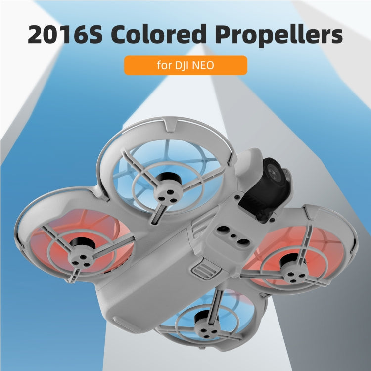 Hélice de 3 palas de color para dron DJI Neo Sunnylife 2016S, 2 pairs