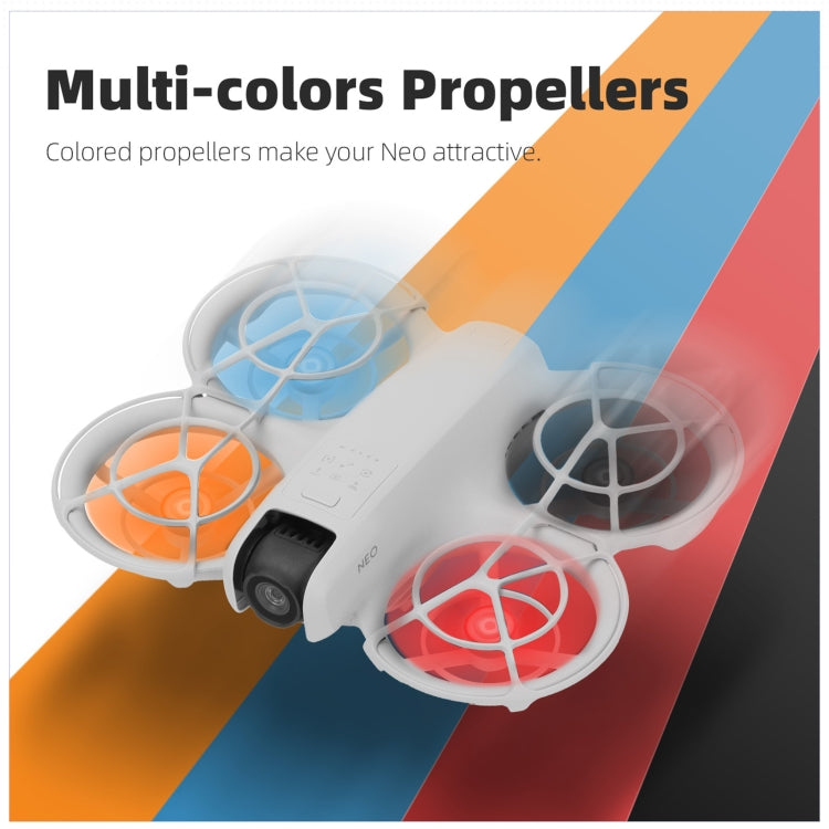 Hélice de 3 palas de color para dron DJI Neo Sunnylife 2016S, 2 pairs