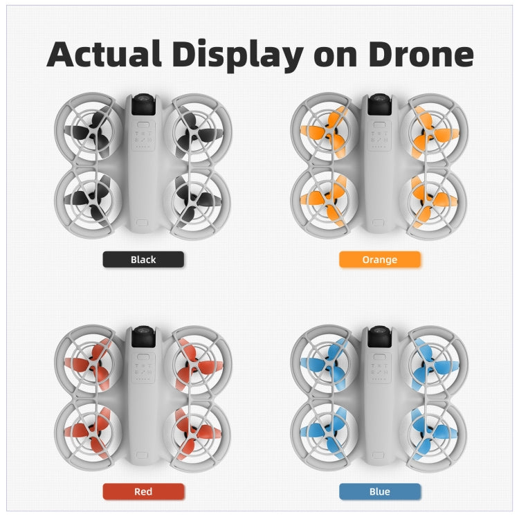 Hélice de 3 palas de color para dron DJI Neo Sunnylife 2016S, 2 pairs