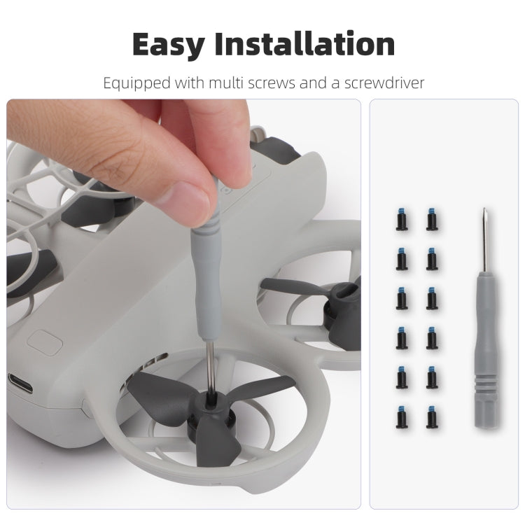 Hélice de 3 palas de color para dron DJI Neo Sunnylife 2016S, 2 pairs