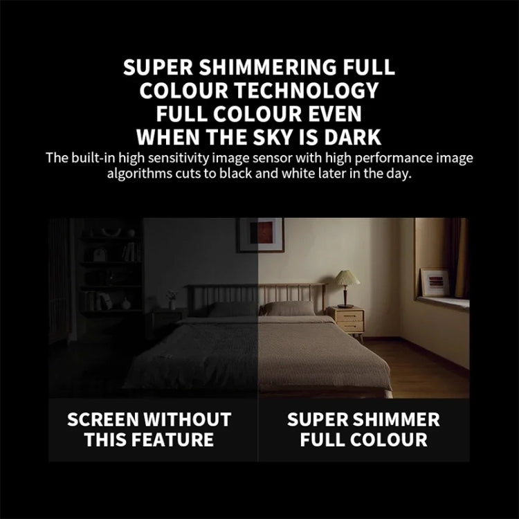 Cámara inteligente original Xiaomi C700 4K con ángulo de visión de 360 grados, visión nocturna a todo color, cámara con inteligencia artificial, US Plug