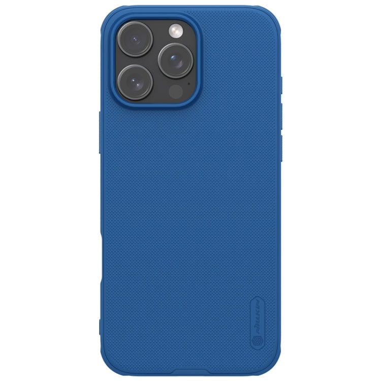 Funda magnética para teléfono Magsafe Frosted Shield Pro de NILLKIN, For iPhone 16 Pro Max, For iPhone 16 Pro