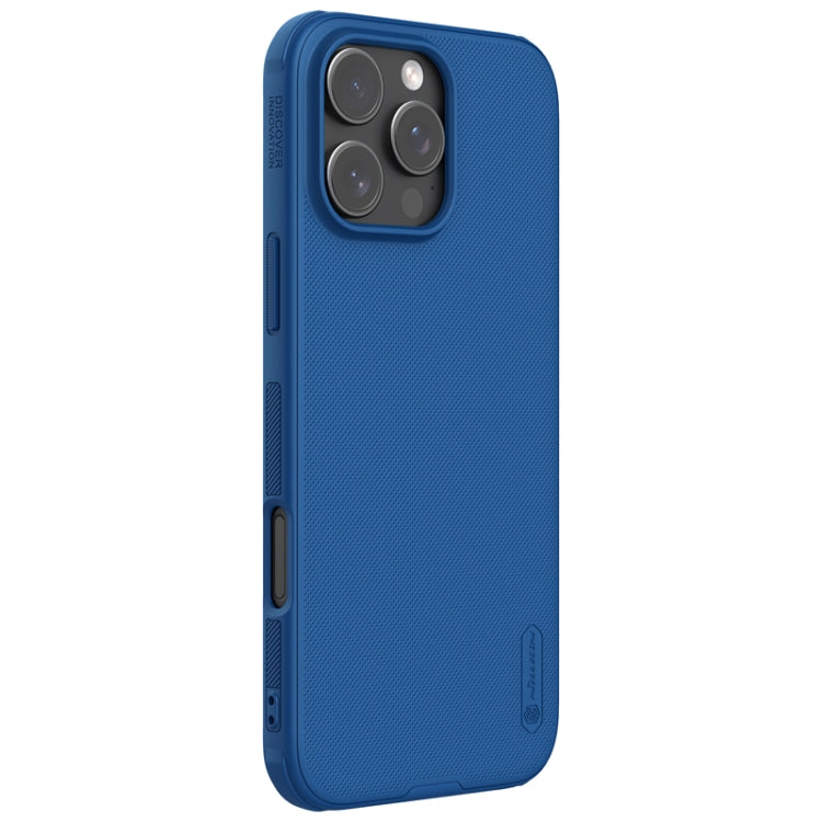 Funda magnética para teléfono Magsafe Frosted Shield Pro de NILLKIN, For iPhone 16 Pro Max, For iPhone 16 Pro
