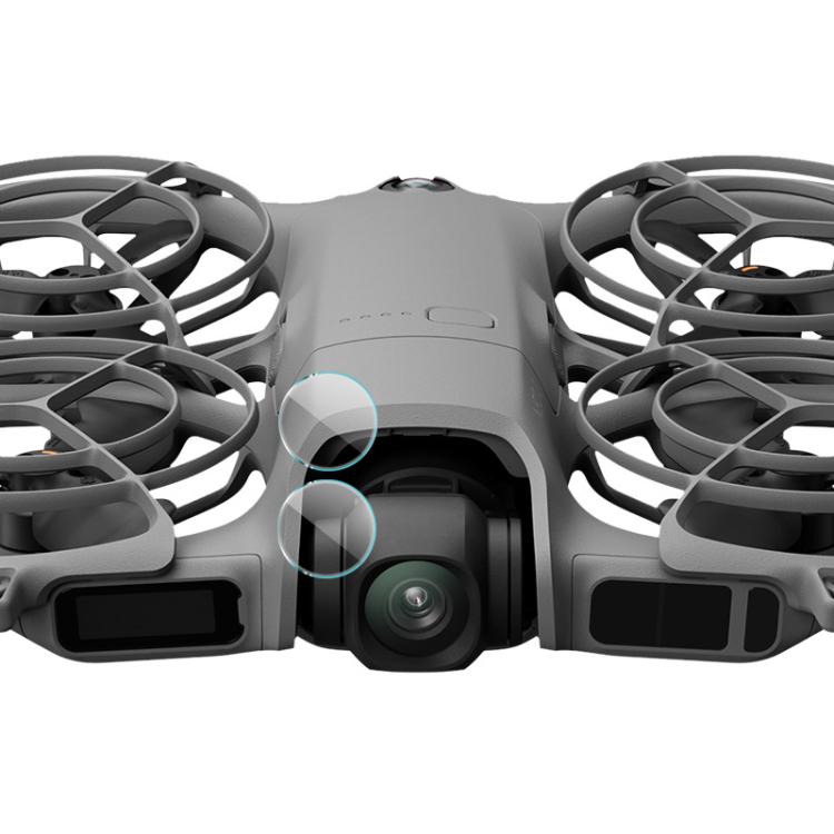 2 piezas/juego de película de lente de cámara trasera de vidrio IMAK HD, For DJI Neo 2, For DJI Neo